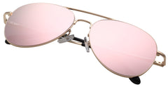 PUKCLAR Pilot Sunglasses Mens Polarised Sunglasses Womens Mirrored Lens