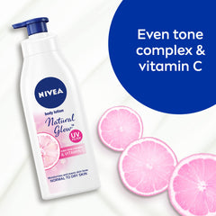 NIVEA Body Lotion Even Tone, Natural Fairness Complex & Vitamin C, All Skin Types, 2x400ml