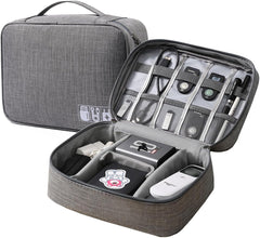AYVICCO Electronics Organizer Travel Universal Cable Organizer Bag Waterproof Electronics Accessories Portable Storage Cases for Cable, Charger, Phone, USB, SD Card, Hard Drives, Power Bank