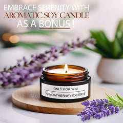 Bright Crystal Perfume for Women- Women's Fragrances Gift Set with Lavender Soy Wax Candle, Car Air Freshener & Portable Perfume Atomizer- Bright Crystal Eau de Toilette Spray- 3 Fl Oz