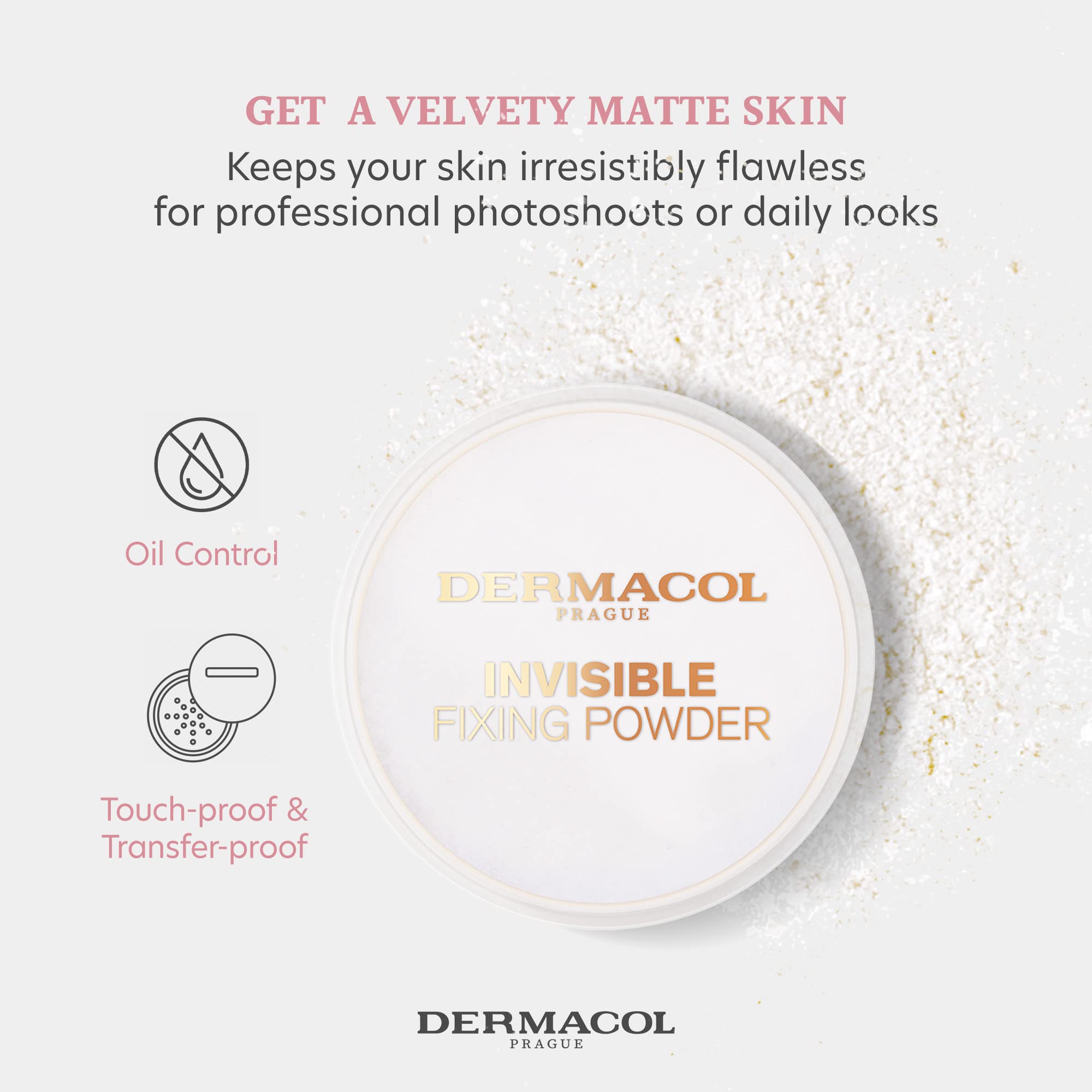 Dermacol INVISIBLE FIXING POWDER (White)