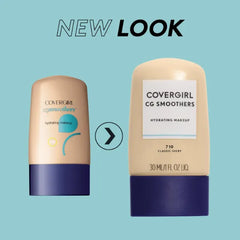 COVERGIRL Smoothers Hydrating Makeup Foundation, Natural Beige, 1 Fl Oz (Pack of 1)