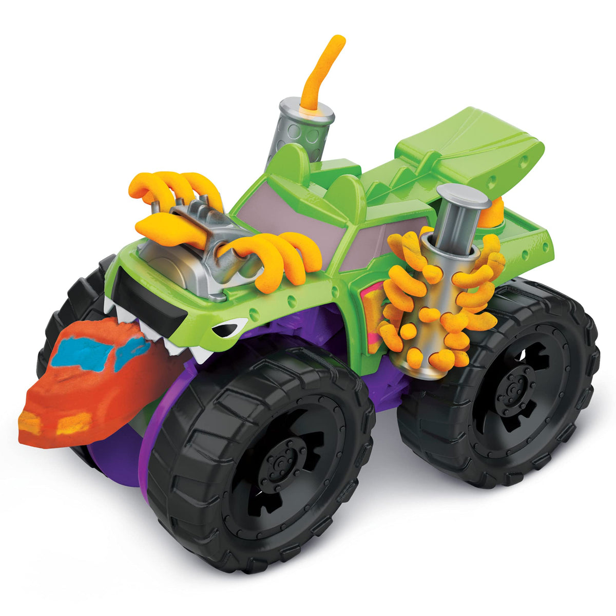 Play-Doh Wheels Chompin' Monster Truck Toy With Car Accessory And 4 Colors