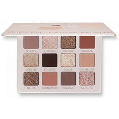 Lamora Nude Eyeshadow Palette 12 Soft Pink Rose Shadows, Multi Use Eye Makeup Palette with Matte & Shimmer Finishes, Ultra Blendable Everyday Neutrals, Long lasting Wear, Travel Makeup with Mirror