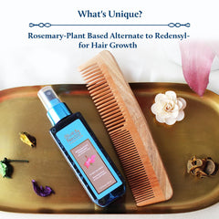 Blue Nectar Advanced Plant-Based Rosemary Hair Growth Serum, Natural Alternate for Redensyl for Hair Growth | Ayurvedic Hair Serum for Women & Men for Healthy Hair & Scalp (8 Herbs, 100 ml)