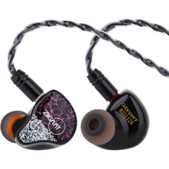 Linsoul ZiiGaat Odyssey In–Ear Monitor, 1DD+3BA Hybrid IEM Earphone, Wired Gaming Earbuds, Professional Sound Isolating Inner-ear Monitors with Detachable IEM Cable for Bass-lovers Musician Audiophile