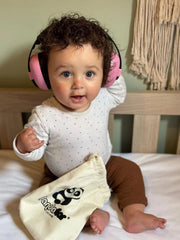 PandaEar Baby Ear Protection Noise Cancelling HeadPhones Ages 0-3 Years | Infant Hearing Protection Earmuffs