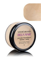 Bella Mari Natural Mineral Powder Foundation - Trusting (Warm), 0.2oz