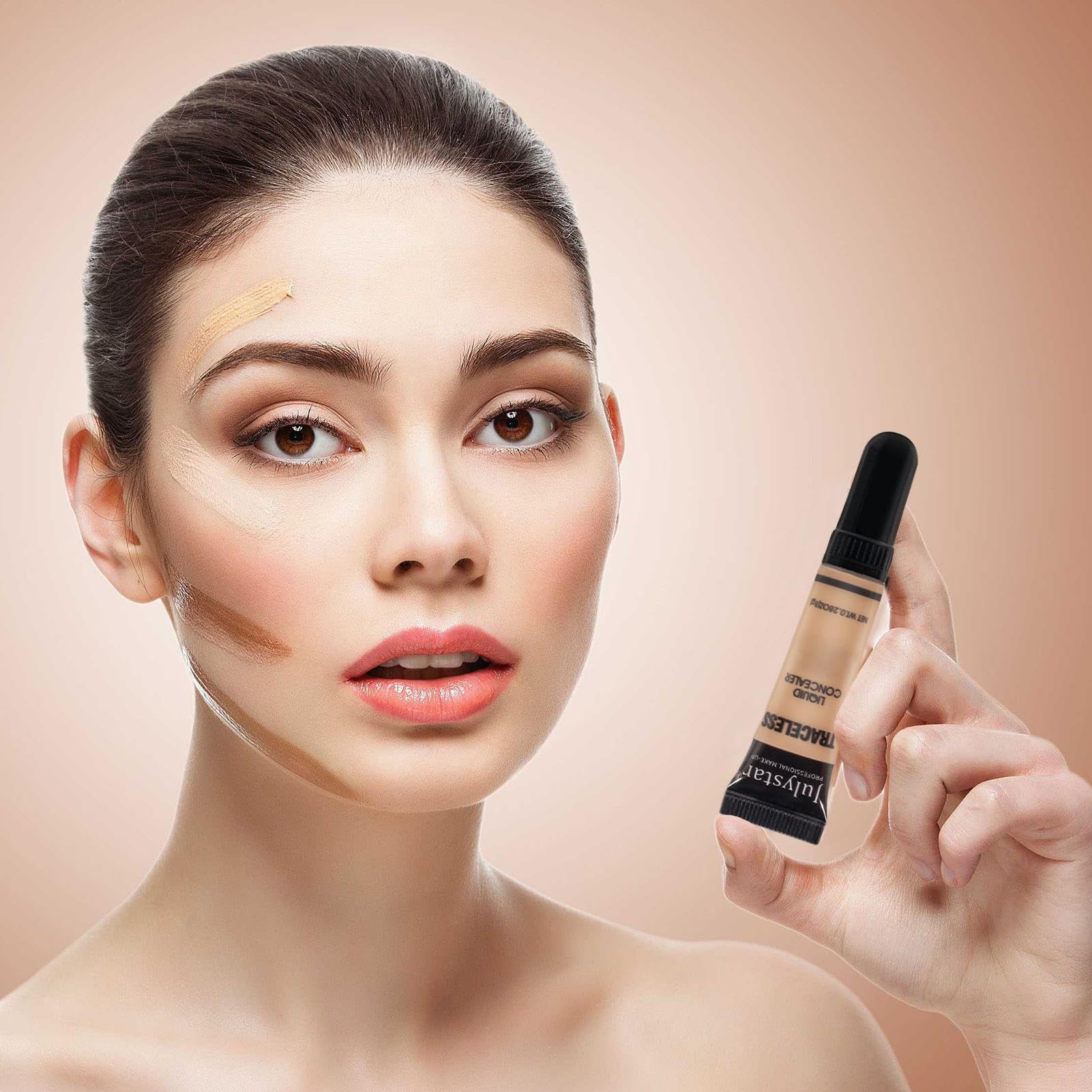 Waterproof Concealer For Scars | Leg Foundation Waterproof, Full Coverage Makeup For Dark Spots | Liquid Multi-Use Concealer, Leg Foundation Waterproof For Hyperpigmentation And Blemishes