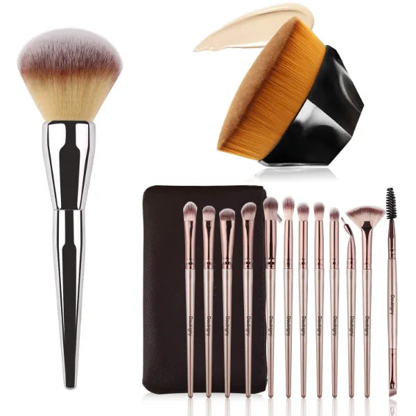 Daubigny Perfect Flawless Brush, Foundation Brush and Eye Makeup Brush Set For Perfect Look