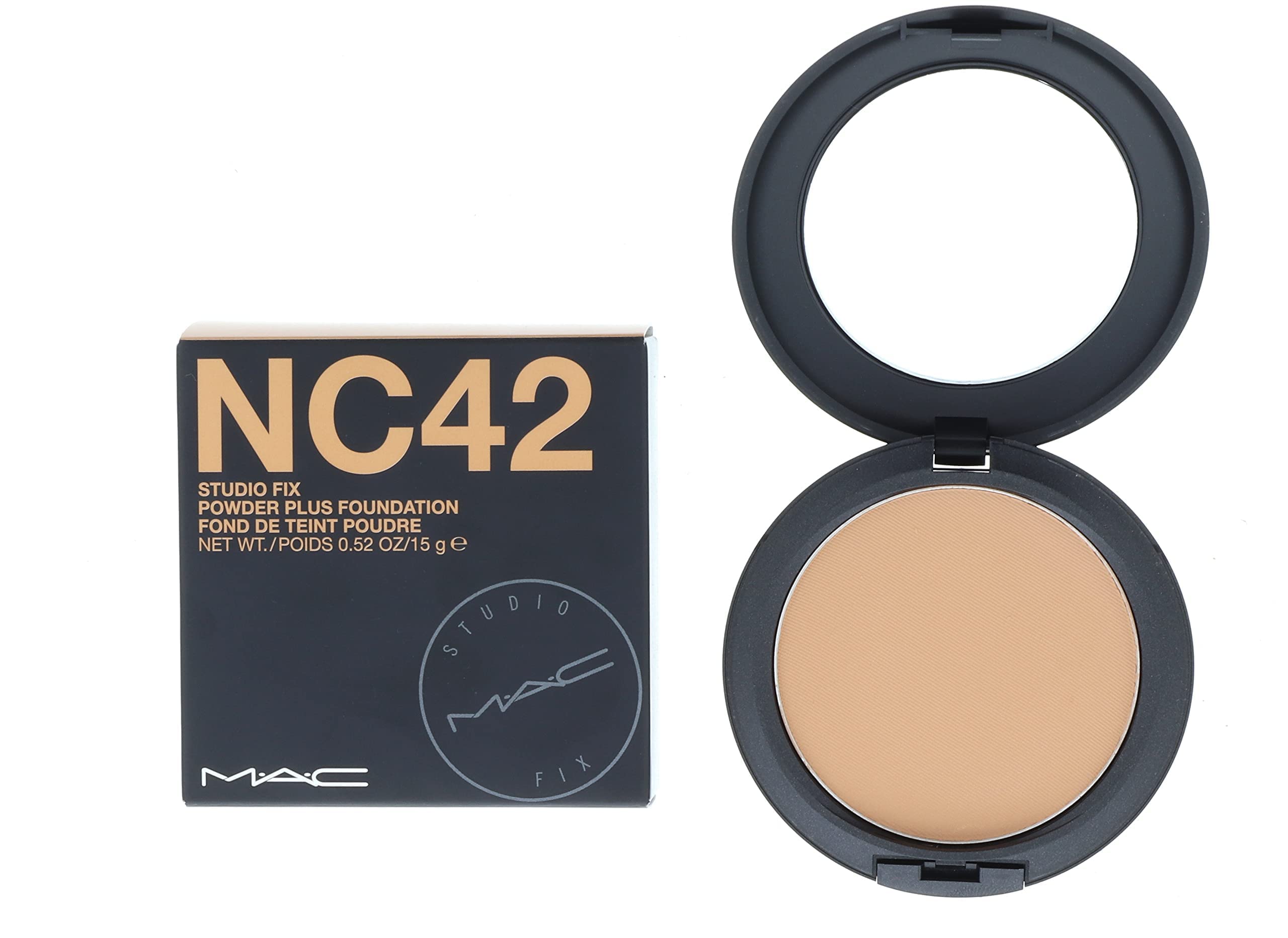 MAC, Studio Fix Powder Plus Foundation for Women NC42, 0.52 Ounce