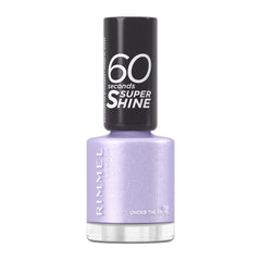 Rimmel London Colour Your Way 60 Seconds Super Shine Nail Polish - Quick Drying - Resists Chips & Fading, Lasts Up To 10 Days - Precise Application In One Stroke - 153 Under The Palms, 8 ml