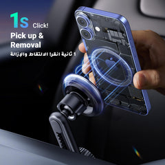 UGREEN MagSafe Car Mount for iPhone 16 Pro Max【Never Block Air Vent&360° Rotate】Stable Car Phone Holder Magnetic, Magnet Mobile Holder for Car, Car Holder, Car Accessories, 14 15 Galaxy S24 Ultra, etc