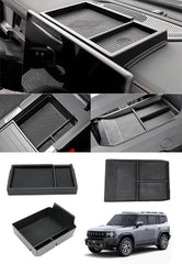 GOGOBAO 3Pcs Storage Accessories for Jetour Traveler T2, Including Dashboard Storage Box, Armrest Box Organizer and Under Central Console Storage Tray