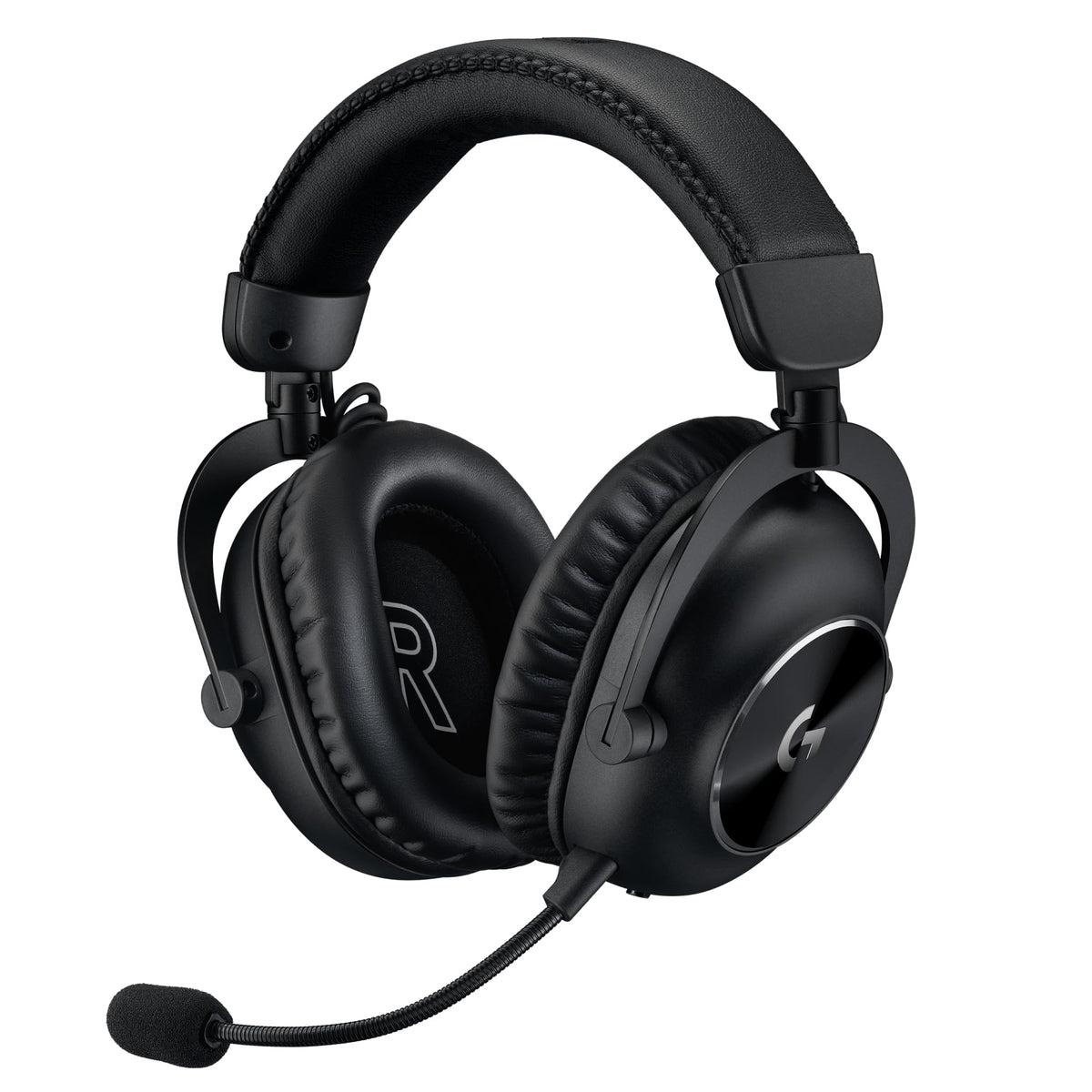Logitech G PRO X 2 LIGHTSPEED Wireless Gaming Headset, Detachable Boom Mic, 50mm Graphene Drivers, DTS: X Headphone 2.0—7.1 Surround, Bluetooth/USB/3.5mm Aux, for PC, PS5, PS4, Nintendo Switch - Black