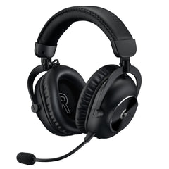 Logitech G PRO X 2 LIGHTSPEED Wireless Gaming Headset, Detachable Boom Mic, 50mm Graphene Drivers, DTS: X Headphone 2.0—7.1 Surround, Bluetooth/USB/3.5mm Aux, for PC, PS5, PS4, Nintendo Switch - Black
