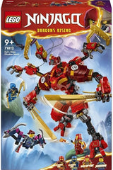 LEGO NINJAGO Kai’s Ninja Climber Mech Toy Set, Buildable Action Figure for 9 Plus Year Old Boys, Girls & Kids with 4 Character Minifigures Incl Kai for Independent Play, Birthday Gift Idea 71812