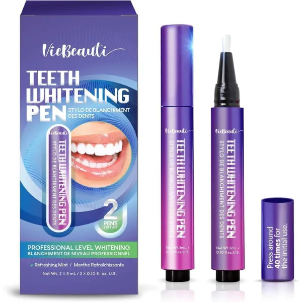VieBeauti Whitening Pen Gel – Precision Tooth Whitener for Sensitive Teeth