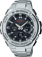G-Shock Casio G-Steel Solar Analog Digital Men's Watch (Black) GST-S110D-1ADR / GSTS110D-1A, bracelet