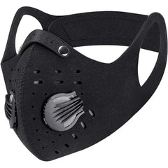 PISIQI Dust Mouth Face Cover Half Face Sports Face Protections Anti Dust Face Mouth Riding Cover with Valve Reusable Breathing Lightweight Face Shield Outdoor Facial for Men and Women