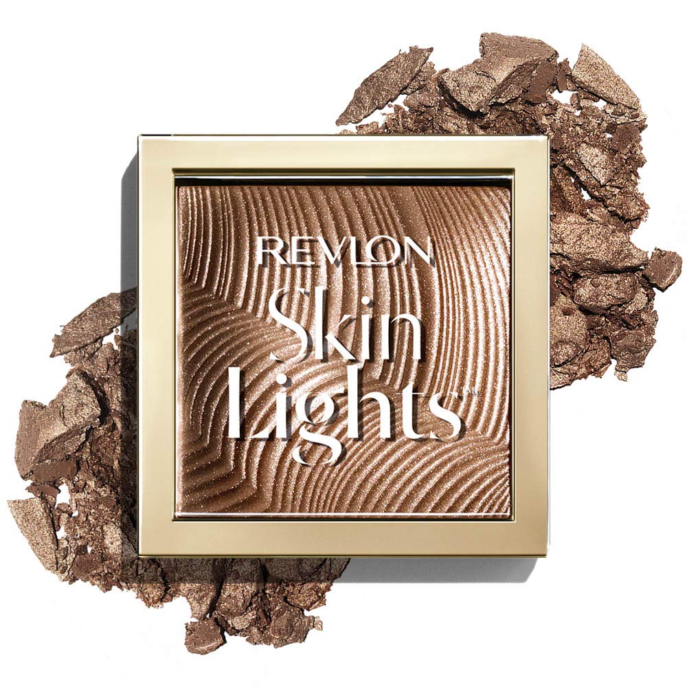 Revlon Skinlights Prismatic Powder Bronzer, Translucent-to-Buildable Coverage, Sunkissed Beam (115)