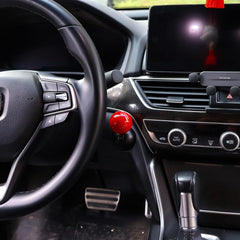CSYBYW Car Push to Start Button Rocker,Car One Button Start Lever,Car Engine Start Stop Button Joystick,Automotive One-Touch Start Button Starter Cover Decorative Accessories(Red)
