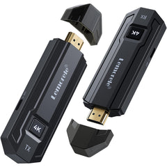 Lemorele 4K HDMI Wireless Transmitter and Receiver, 5G HDMI Wireless Transmission Supports 8 TXS to 1 RX for Streaming Video and Audio from Laptop/PC/Camera to Monitor/Projector/TV