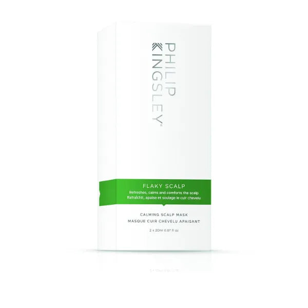 PHILIP KINGSLEY Flaky Scalp Mask for Itchy, Flaky Dry, Oily Scalp Treatment, Soothing Calming Scalp Care Products, Soothes and Comforts the Scalp, 2 x 0.67 oz.