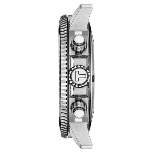 Tissot Chronograph Silver Strap Men's Wrist Watches - T120.417.11.041.02, T1204171104102