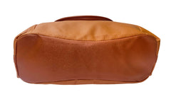 Purses and Handbags for Womens Top Soft Satchel Shoulder Tote Bags Wallets - Brown