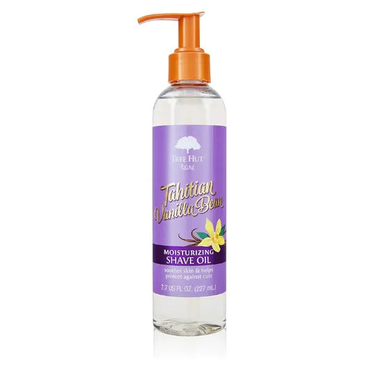 Tree Hut bare Moisturizing Shave Oil, Tahitian Bean, Vanilla, 7.7 Fl Oz