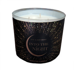 White Barn Bath & Body Works Into The Night Candle Holiday 3 Wick Scented Candles