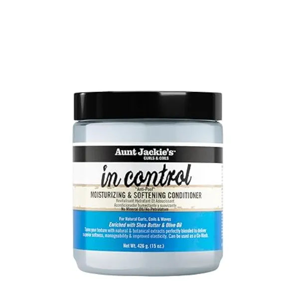Aunt Jackie's in control 15oz Anti Poof Moisturizing & Softening Conditioner