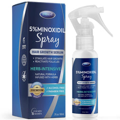 DABIDA 5% Minoxidil Hair Regrowth Spray - 60ml, For Men & Women