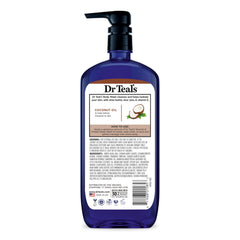 Dr. Teal's Epsom Salt Body Wash - Coconut Oil, 710Ml (Pack of 2)