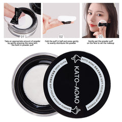 Matte Face Powder | Matte Pressed Finishing Powder,Clarifying Matte Pressed Setting Powder, Oil Control, Long Lasting, Lightweight Setting Powder Cover Fine Lines & Imperfections, Makes