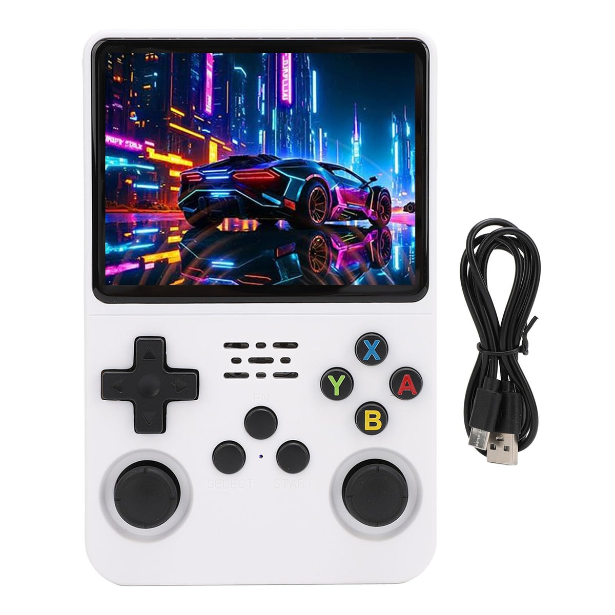 Dpofirs Handheld Game Console, Inch IPS Screen, Mini Retro Console, Portable Pocket Console, 3000mAh Battery, Retro Emulator Systems, Portable