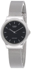 Casio Unisex-Adult Quartz Watch Black/Silver