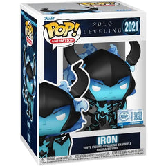 Funko Pop! Animation: Solo Leveling - Iron - 1/6 Odds for Rare Chase Variant - Glow in The Dark - Styles May Vary