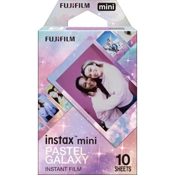 FUJIFILM instax mini Pastel Galaxy Instant Film - 10 Exposure