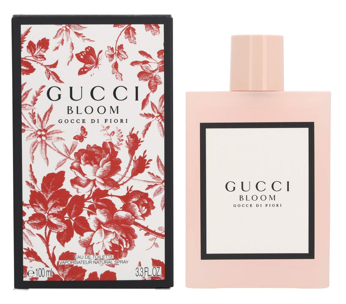 GUCCI Bloom Gocce Di Fiori Eau De Toilette Spray For Women, 3.3 oz./100 ml