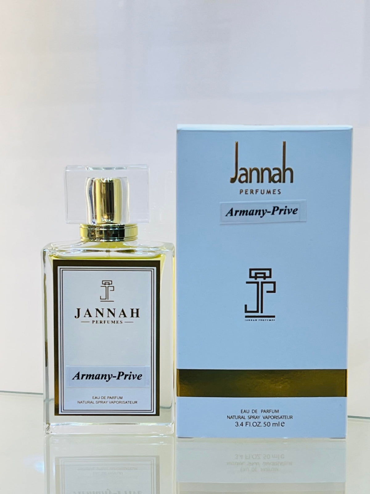 Jannah Perfumes A Privo 50ML EDP Unisex - A Harmonious Blend of White and Yellow Florals with Vanilla and Amber Warmth