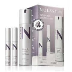 NULASTIN Solution Serum System – Travel Gift Set for Fuller Lashes, Thicker Hair & Defined Brows