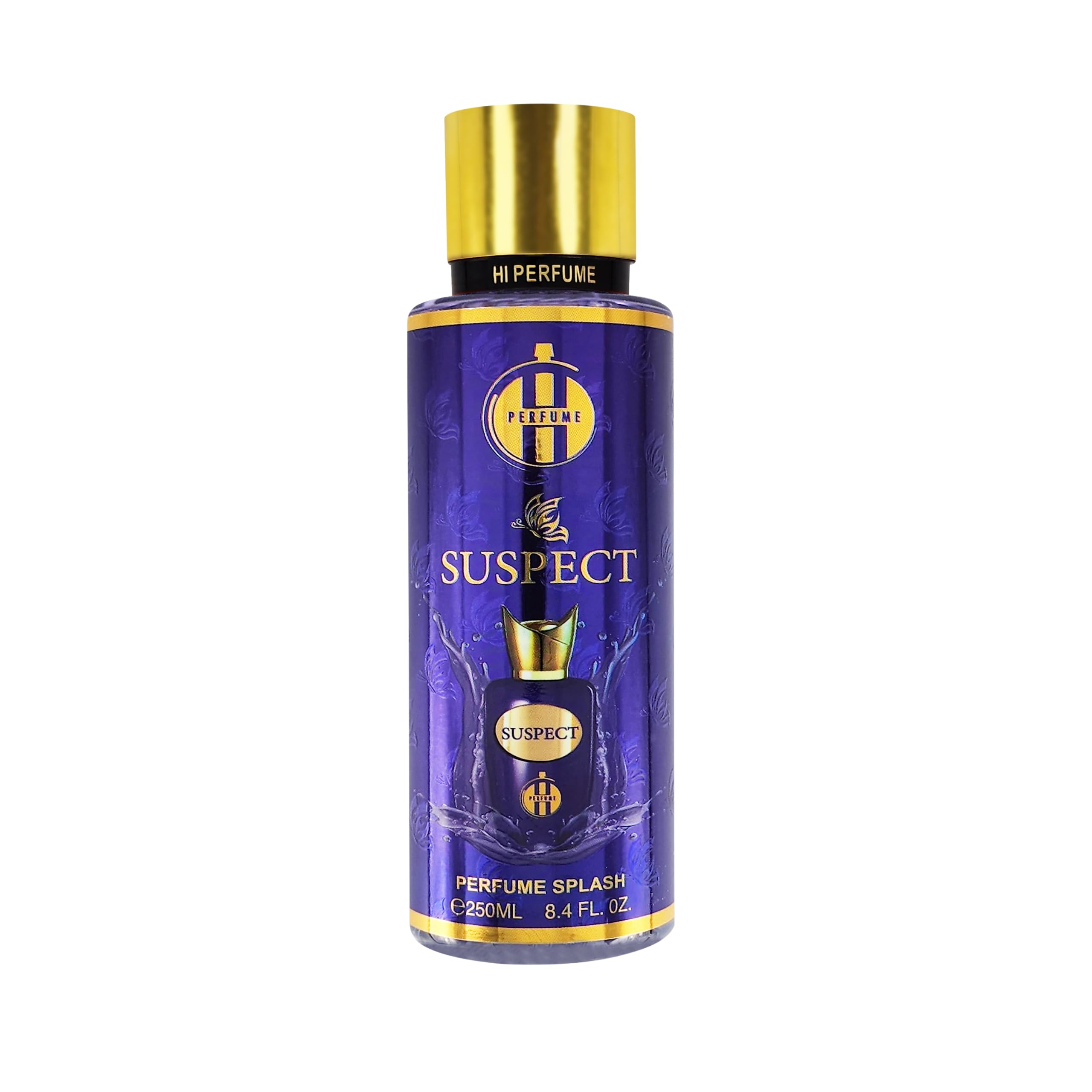 Hi Perfume Body Mist - Perfume Splash for Men - (250ml) (Suspect Unisex Body Mist - 250ml)
