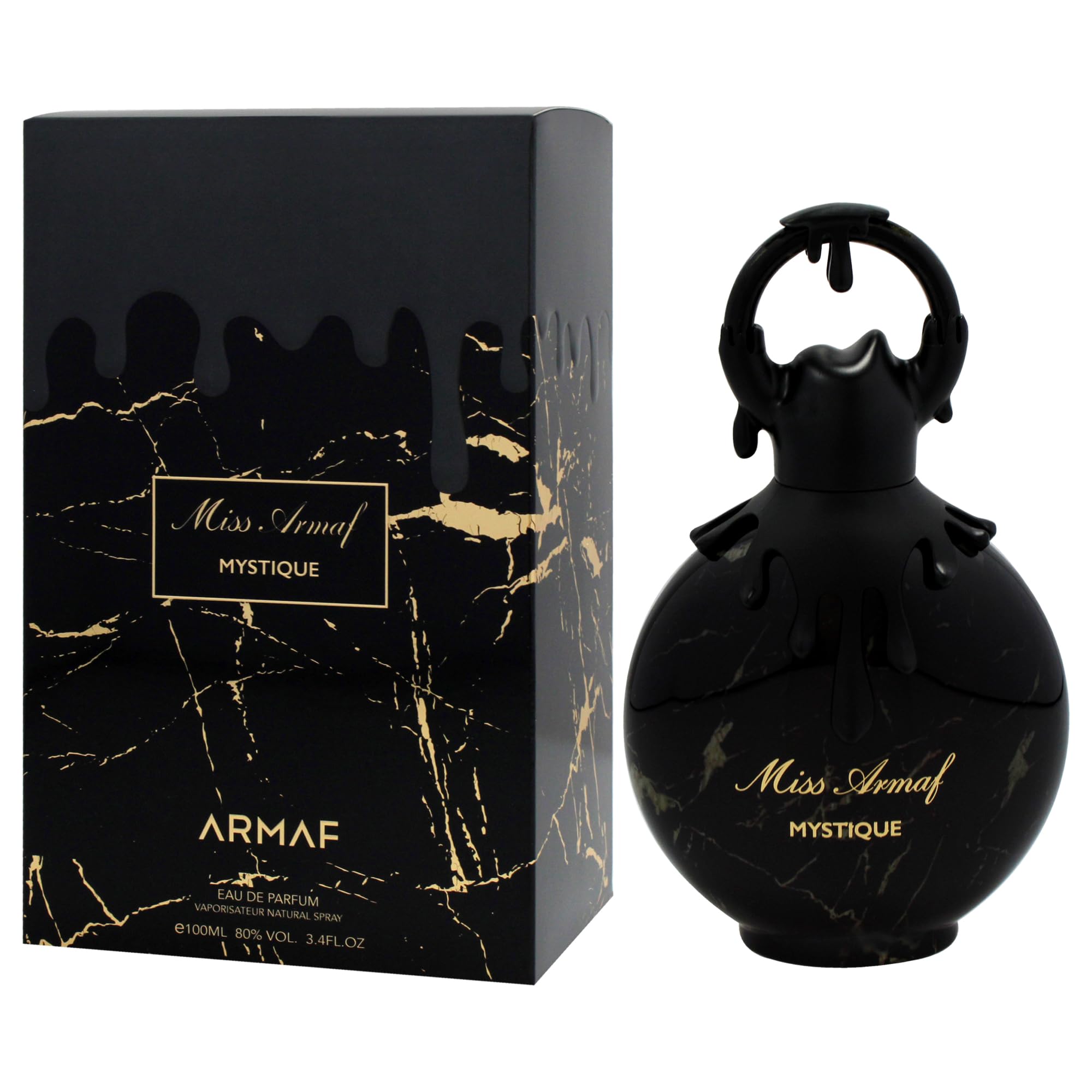 Armaf Perfume for Women Miss Armaf Mystique Eau De Parfum 100ml | For Her | Long Lasting | Fragrance | Black | Best Perfumes for Woman