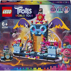 LEGO Trolls World Tour Volcano Rock City Concert 41254, Cool Trolls Toy Building Kit for Kids (387 Pieces)