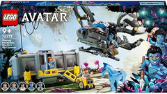 LEGO Avatar Floating Mountains: Site 26 and RDA Samson 75573 Building Blocks Toy Set; Toys for Boys, Girls, and Kids (887 Pieces)