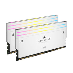 CORSAIR DOMINATOR TITANIUM DDR5 RGB Light Enhancement Kit – 2x Modules – 0GB RAM – CORSAIR iCUE Compatible – White