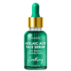 MAREE Face Serum 10% Azelaic Acid – Hydrating & Smoothing Serum for All Skin Types, 0.17 Fl oz