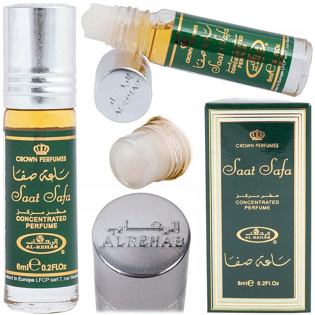 Al Rehab Saat Safa Roll-on Oil - 6ml /2oz (Box of 6)